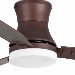 FARO  Brown Ceiling Fan With Light Tonsay is a product on offer at the best price