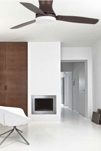 Brown Ceiling Fan With Light Tonsay