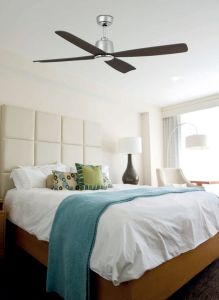 Molokai Nickel Fan With Led Light