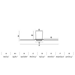 FARO  Ceiling Loaders Without Light Pemba Grey is a product on offer at the best price