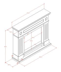 Rivestimento Nero Per Caminetto