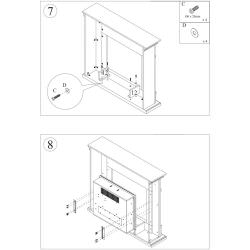 Wooden Frame For Electric Fireplace