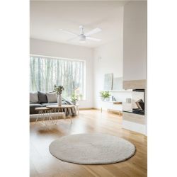 Alpha White Ac 1220mm Con Luce E27x1 Lampada Non Inclusa