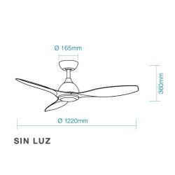 MARTEC  Elite schwarznussbaum DC 1220mm WIFI ist ein Produkt im Angebot zum besten Preis