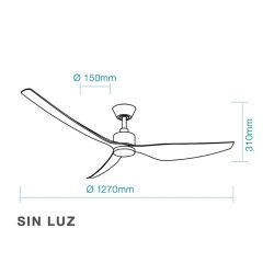 MARTEC  Genua nero DC 1270mm WIFI ist ein Produkt im Angebot zum besten Preis