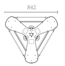 Lampada a Infrarossi Da Soffitto 3600w