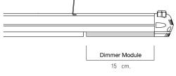 Dunkelstrahler 1350w Silber Mit Dimmer