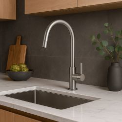 SINED  High Stainless Steel Kitchen Mixer Tap is a product on offer at the best price