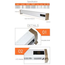 SINED  Electric Convector Mpc 2000w With Rc is a product on offer at the best price