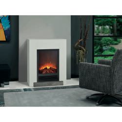 Fireplace Mantel Hamar White Mdf Wood