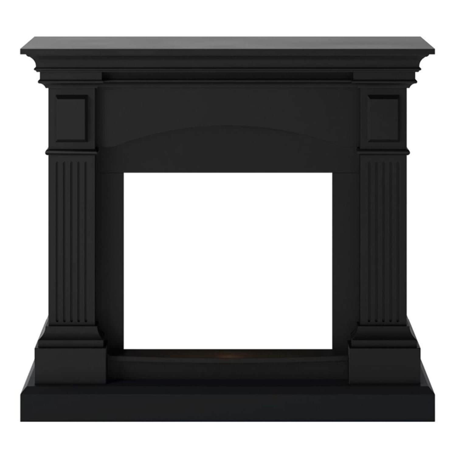 Frame Deep Black Fireplace Cetona