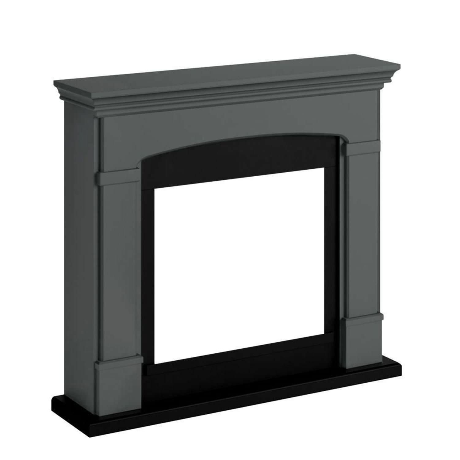 Wooden frame for electric fireplace