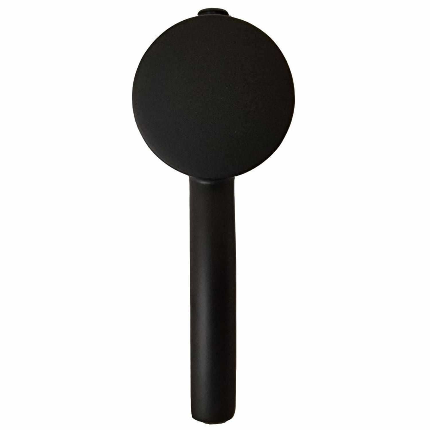 Black Steel Shower Handle 