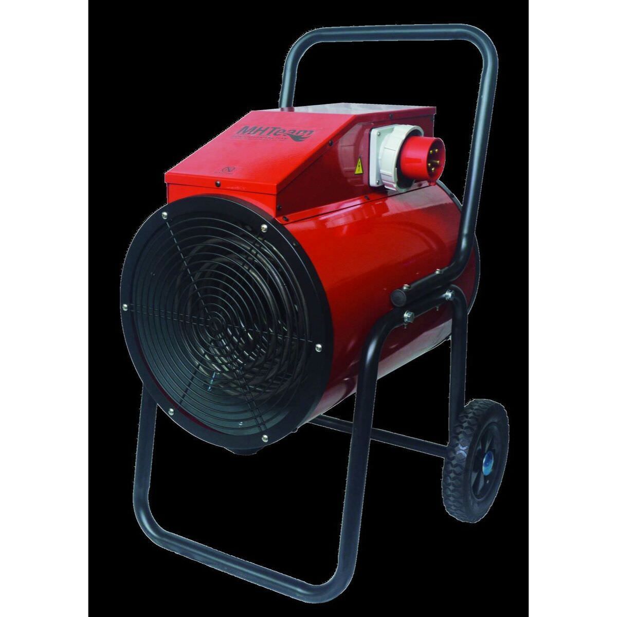 Riscaldatore trifase MHTeam EH5 da 30000 W su ruote Riscaldatore elettrico 30000W