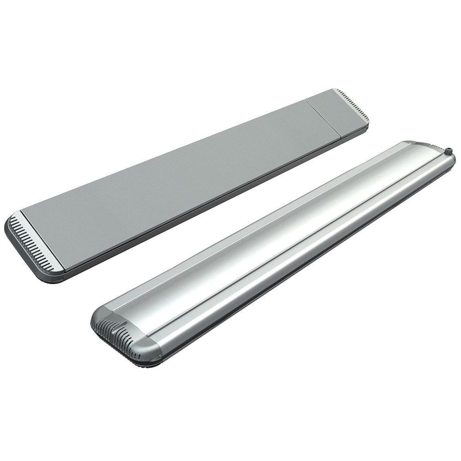 Lampada riscaldante Silver da 1650W con dimmer e telecomando Riscaldatore a raggi infrarossi e dimmer