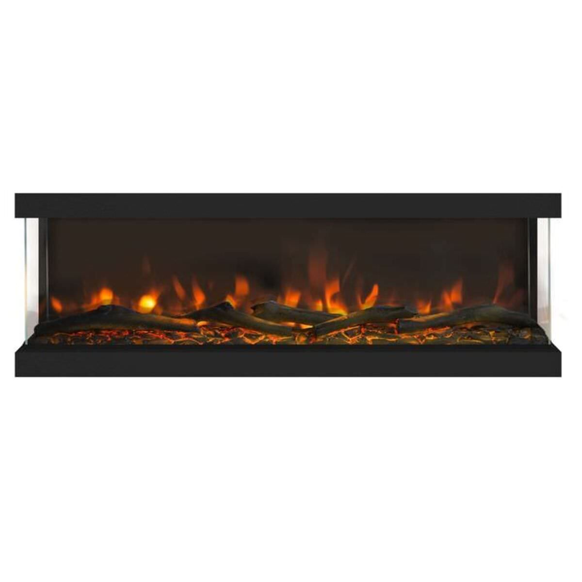 3D LED effect electric fireplace