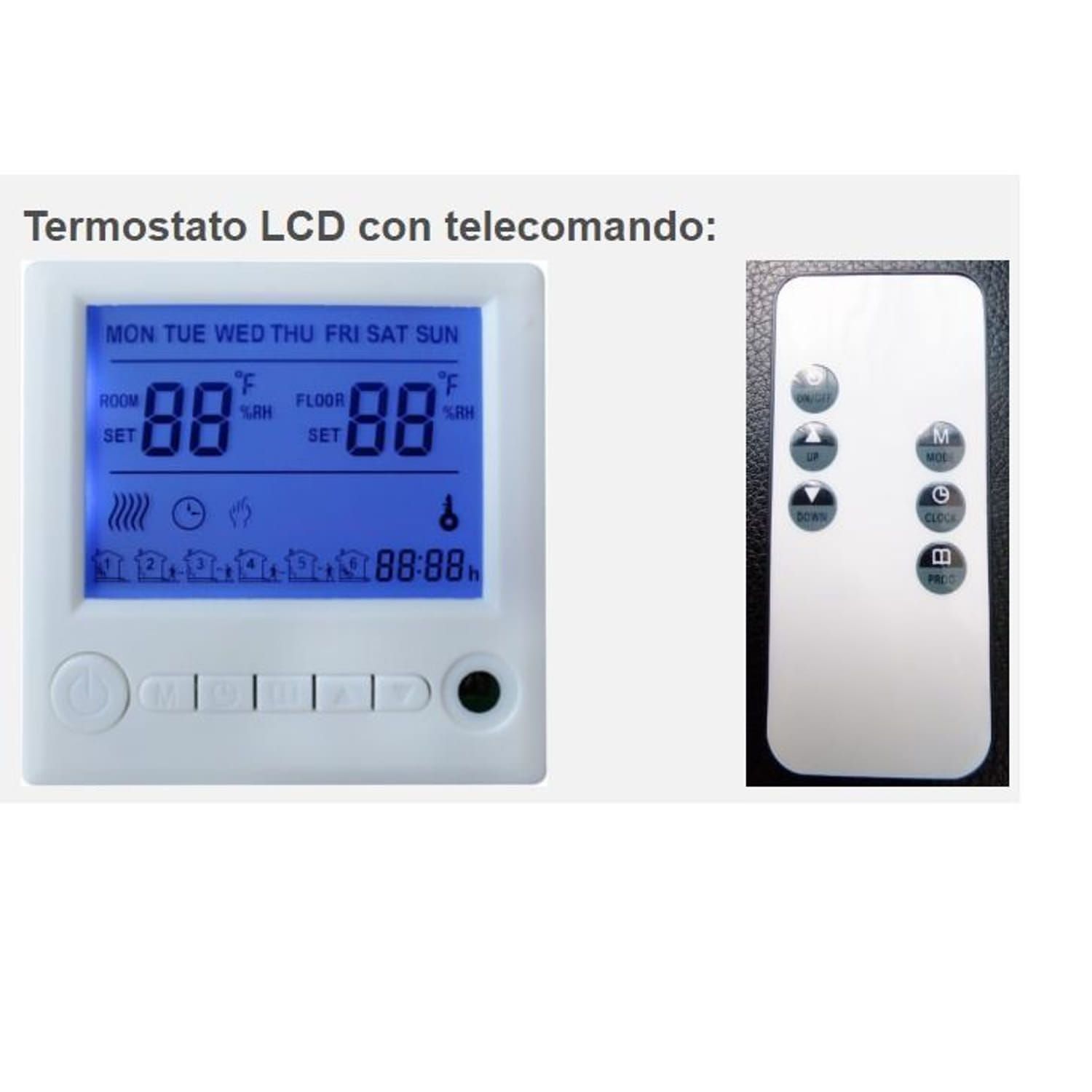 Thermostat:Thermostat} Thermostat Thermostate Wöchentlich Programmierbar